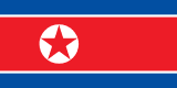 Nordkoreas flagga
