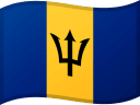 Barbados flagga