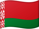 Belarus flagga