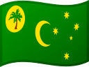 Flagga för Cocos (Keeling) öarna