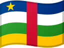 Centralafrikanska republikens flagga