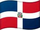 Dominikanska republikens flagga
