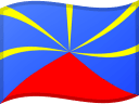 Réunion-flagga