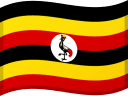 Ugandas flagga