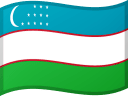 Uzbekistans flagga