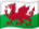Wales flagga