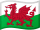 Wales flagga