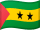 São Tomé och Príncipes flagga