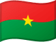 Burkina Fasos flagga