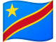 Kongo-Kinshasas flagga