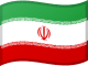 Irans flagga