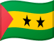 São Tomé och Príncipes flagga