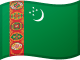 Turkmenistans flagga