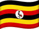 Ugandas flagga