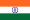 Indiens flagga