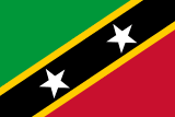 Saint Kitts och Nevis flagga