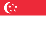 Singapores flagga