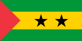 São Tomé och Príncipes flagga