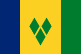 Saint Vincent och Grenadinernas flagga