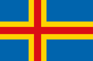 Ålands flagga