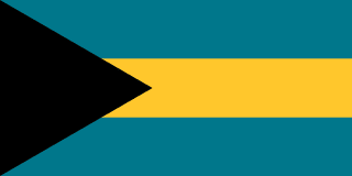 Bahamas flagga