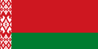 Belarus flagga