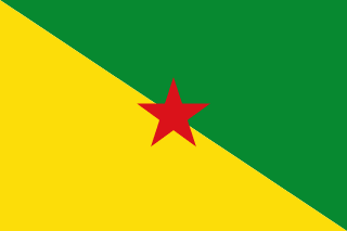 Franska Guyanas flagga