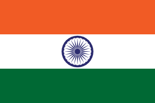 Indiens flagga