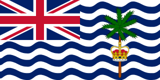 Brittiska territoriet i Indiska oceanens flagga