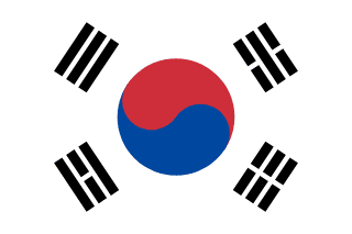 Sydkoreas flagga