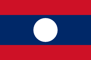 Laos flagga