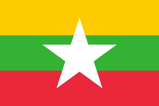 Myanmars flagga