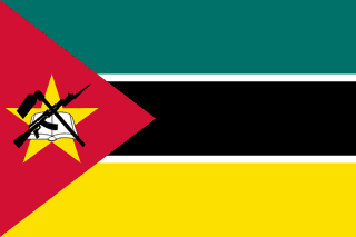 Moçambiques flagga