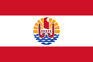 Franska Polynesiens flagga