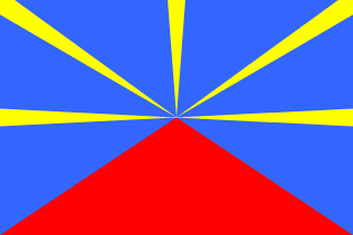 Réunion-flagga