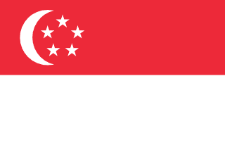 Singapores flagga