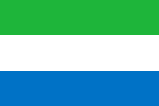 Sierra Leones flagga