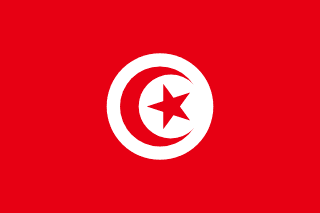 Tunisiens flagga