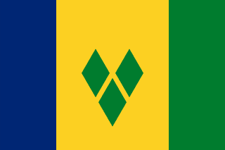 Saint Vincent och Grenadinernas flagga