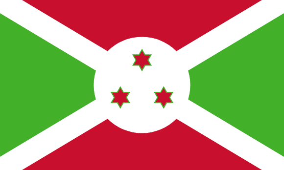 Burundis flagga