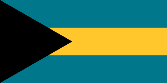 Bahamas flagga