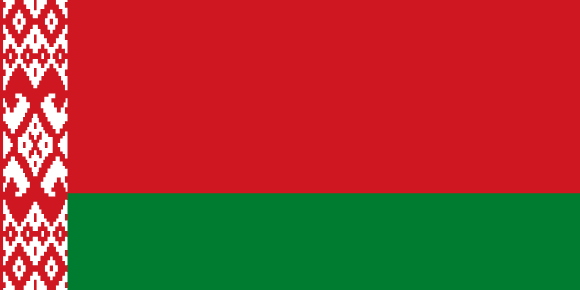 Belarus flagga