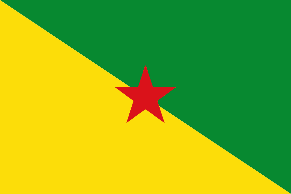 Franska Guyanas flagga