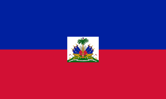Haitis flagga