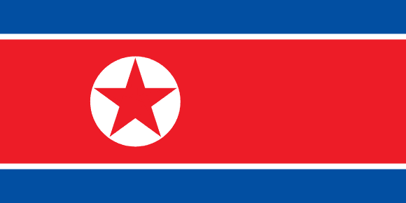 Nordkoreas flagga