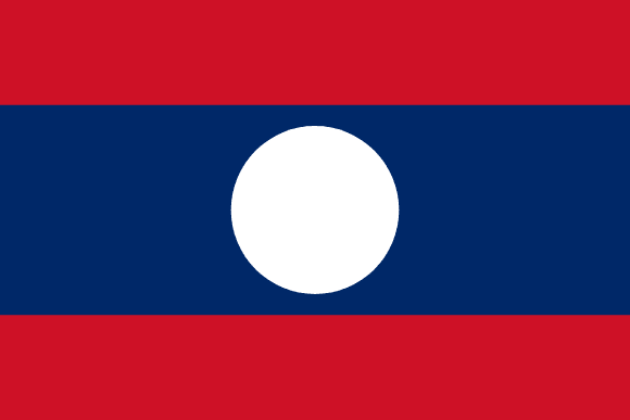 Laos flagga