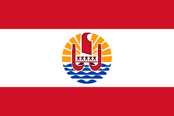 Franska Polynesiens flagga