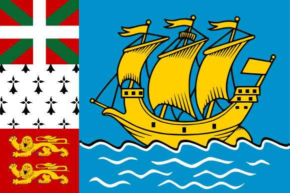 Saint-Pierre och Miquelons flagga