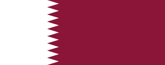 Qatars flagga