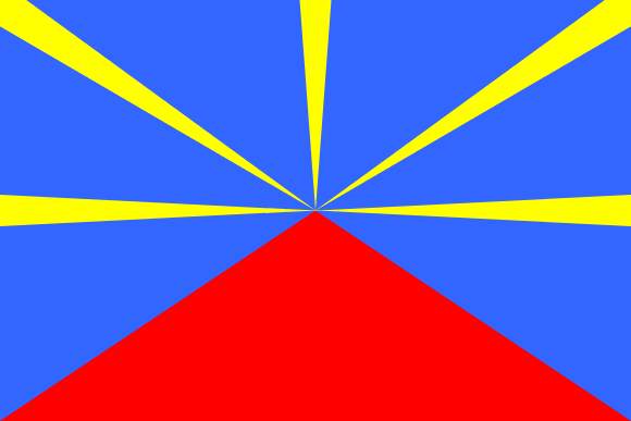 Réunion-flagga